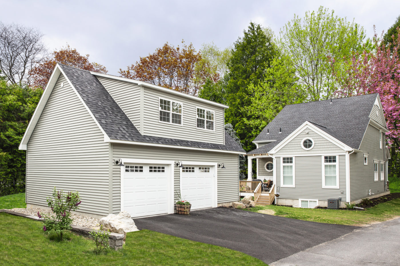 2 story workshop two car garages