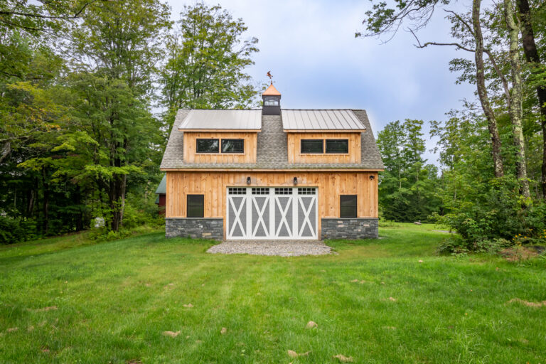 26×36 LEGACY 2-STORY WORKSHOP SINGLE-CAR GARAGE IN WILMINGTON, VT