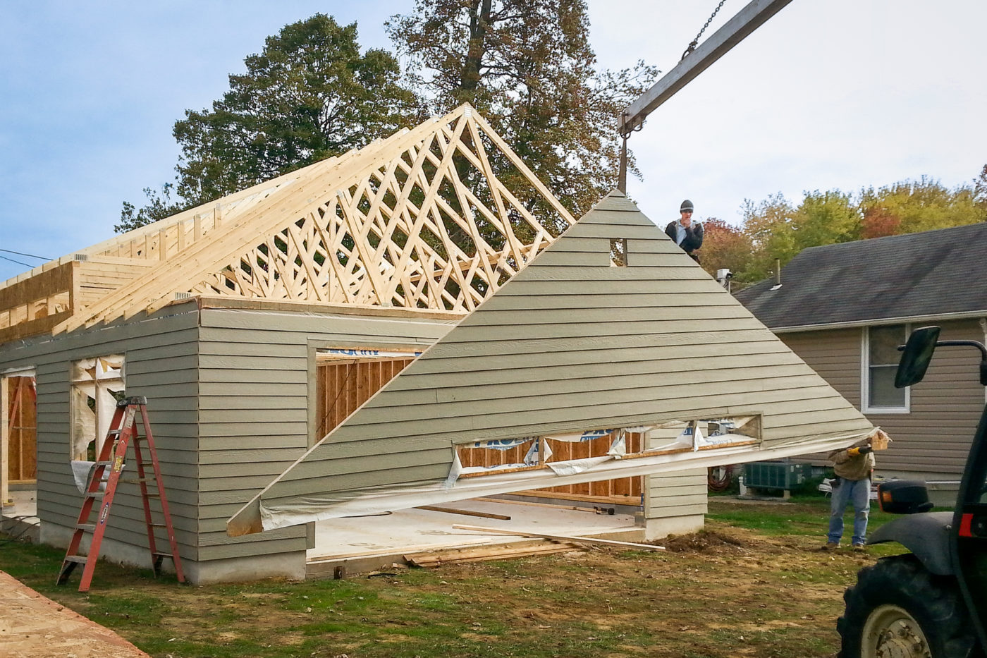A prefab garage for sale from Sheds Unlimited